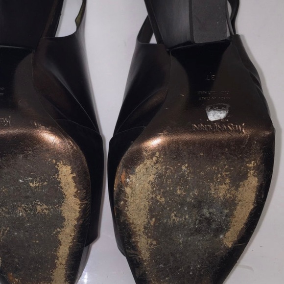 Ubers St Laurent Square Tor Sling Backs - Picture 4 of 4